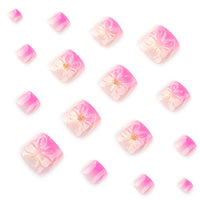 No.568 3D Flower Toenails Patch 24pcs/Set