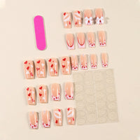 No.VN51 Bow Love Fingernails Patch 24pcs/Set