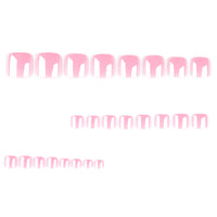 No.685 Pink Toenails Patch 24pcs/Set