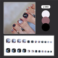 No.667 Stars&Moon Toenails Patch 24pcs/Set