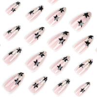 No.F319 Star Fingernails Patch 24pcs/Set