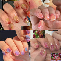 No.PSN104 Gradient Fruit Color Fingernails Four Set-96pcs