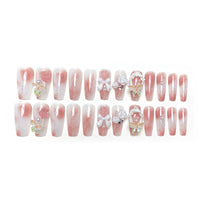No.F295 Fashion Bow Fingernails Patch 24pcs/Set