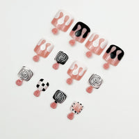 No.612 Halloween Toenails Patch 24pcs/Set