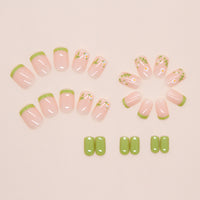 No.F452 Fresh Daisy Fingernails Patch 24pcs/Set