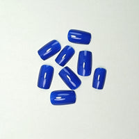 No.F361 Blue Fingernails Patch 24pcs/Set