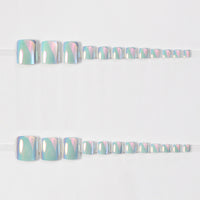 No.519 Glitter Toenails Patch 24pcs/Set