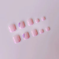 No.PSN37 Purple Hand & Toe Pair Set-48pcs