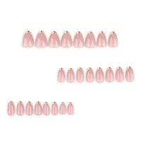 No.F288 Apricot Fingernails Patch 24pcs/Set