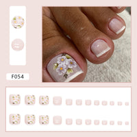 No.595 Print Toenails Patch 24pcs/Set
