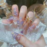 No.PSN120 Purple Hand & Toe Pair Set-48pcs