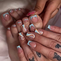 No.PSN53 Blue Hand & Toe Pair Set-48pcs