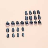 No.F327 Devil's Flame Fingernails Patch 24pcs/Set