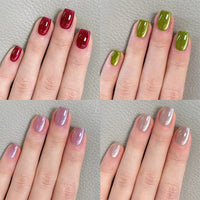 No.PSN102 Sweet Cat's Eye Fingernails Four Set-96pcs