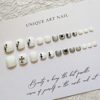 No.485 Cross Toenails Patch 24pcs/Set