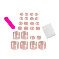 No.396 Glitter Toenails Patch 24pcs/Set