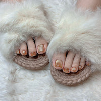 No.528 Golden Beach Cat's Eye Toenails Patch 24pcs/Set