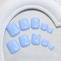 No.586 Blue Toenails Patch 24pcs/Set