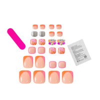 No.460 Diamond Toenails Patch 24pcs/Set