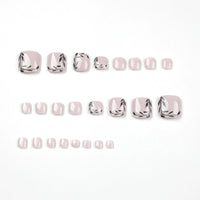 No.447 Leaves Toenails Patch 24pcs/Set