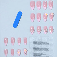 No.F356 3D Aurora Bow Fingernails Patch 24pcs/Set