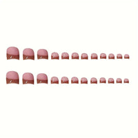 No.PSN35 Leopard Cherry Hand & Toe Pair Set-48pcs