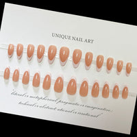 No.F231 V White Fingernails Patch 24pcs/Set