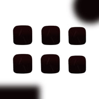 No.633 Black Toenails Patch 24pcs/Set
