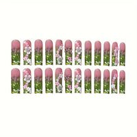 No.PSN76 Gorgeous Flowers Hand & Toe Pair Set-48pcs