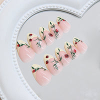No.F447 Cute Fingernails Patch 24pcs/Set