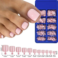 No.301 Fashion Toenail Patch 100pcs/Set