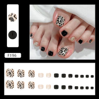 No.577 Leopard Toenails Patch 24pcs/Set