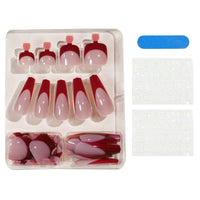 No.PSN45 Red Hand & Toe Pair Set-48pcs