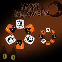 No.AW140 Halloween Pumpkin Toenails Patch 24pcs/Set