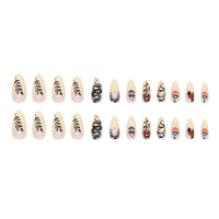 No.AW152 Halloween Rose Fingernails Patch 24pcs/Set