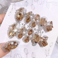 No.F306 Big Diamond Fingernails Patch 24pcs/Set