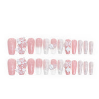 No.F303 Flowers&Butterflies Fingernails Patch 24pcs/Set
