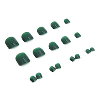 No.415 Green Toenails Patch 24pcs/Set