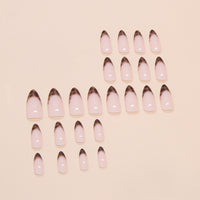 No.F556 Leopard Print Fingernails Patch 24pcs/Set
