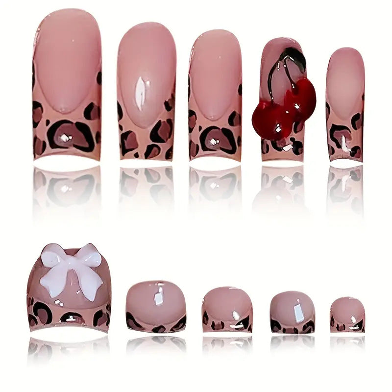 No.PSN155 Sweet Bow Hand & Toe Pair Set-48pcs