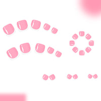 No.630 Pink Toenails Patch 24pcs/Set