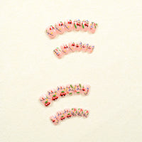 No.CM60 Multicolor Christmas Fingernails Patch 24pcs/Set