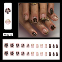 No.F454 Flowers Fingernails Patch 24pcs/Set