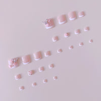 No.420 Sweet FlowersToenails Patch 24pcs/Set