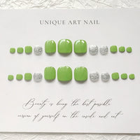 No.472 Green Toenails Patch 24pcs/Set