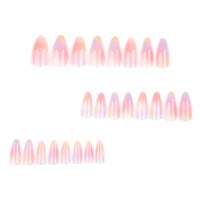 No.F421 Color Fingernails Patch 24pcs/Set