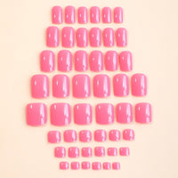 No.PSN83 Rose Red Hand & Toe Pair Set-48pcs