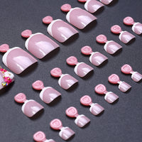 No.383 Flowers Toenails Patch 24pcs/Set