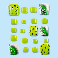 No.560 Kiwi Toenails Patch 24pcs/Set
