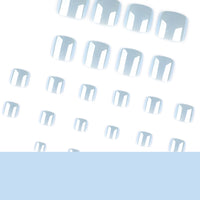 No.689 Blue Toenails Patch 24pcs/Set